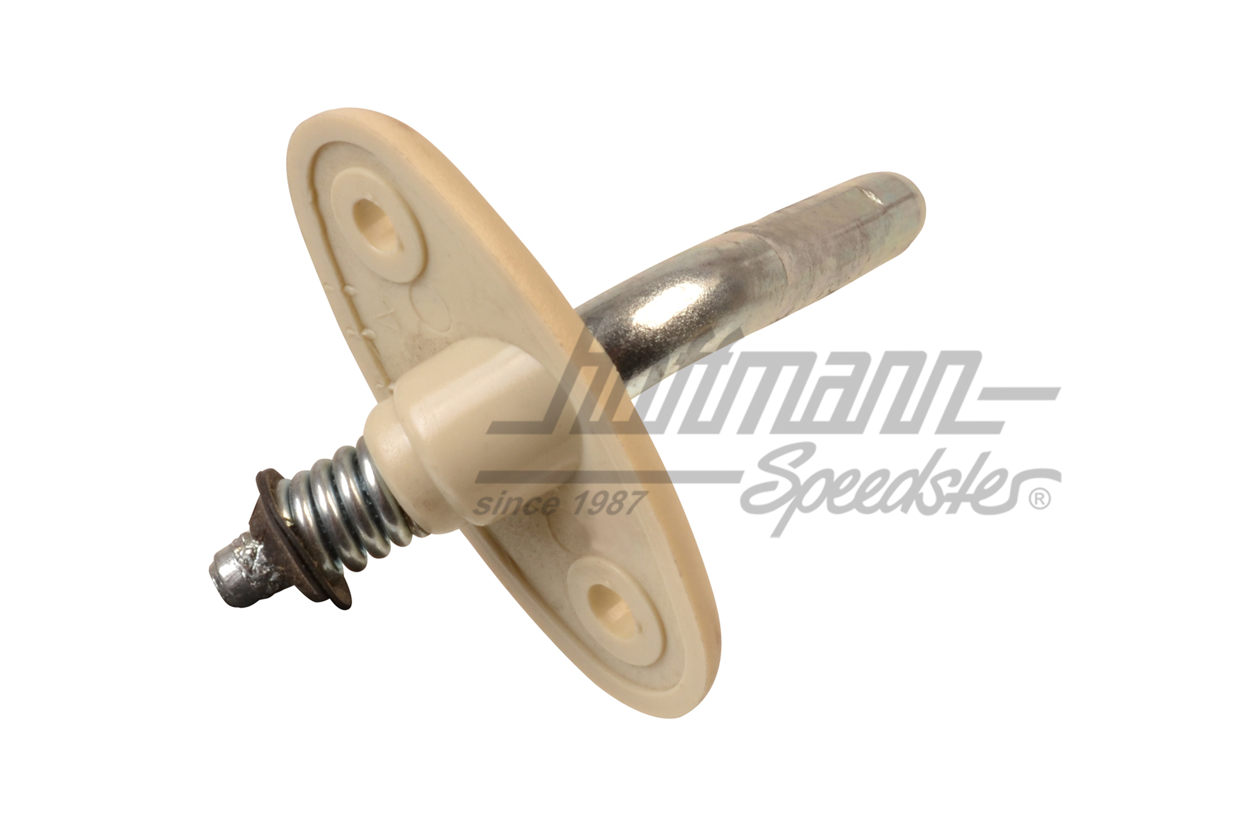 Sun visor retainer, 64-74, left, beige                                                              