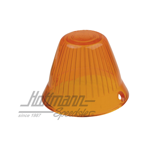 Turn indicator lens, -57/-63, Hella, orange                                                         