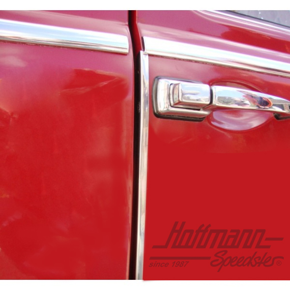 Trim moulding, door edge, polished                                                                  