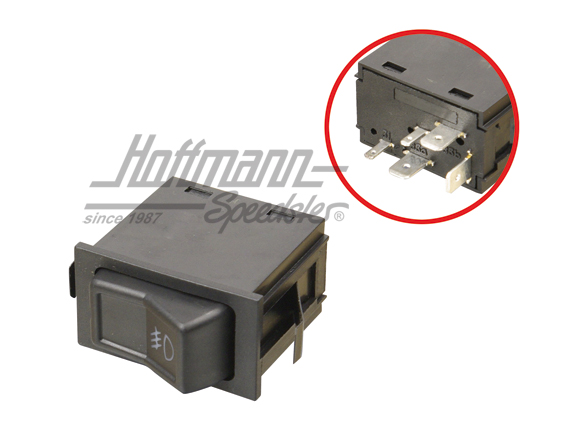 Switch, fog lamp, 11.81-7.93 | 321 941 535 B | 190-3315