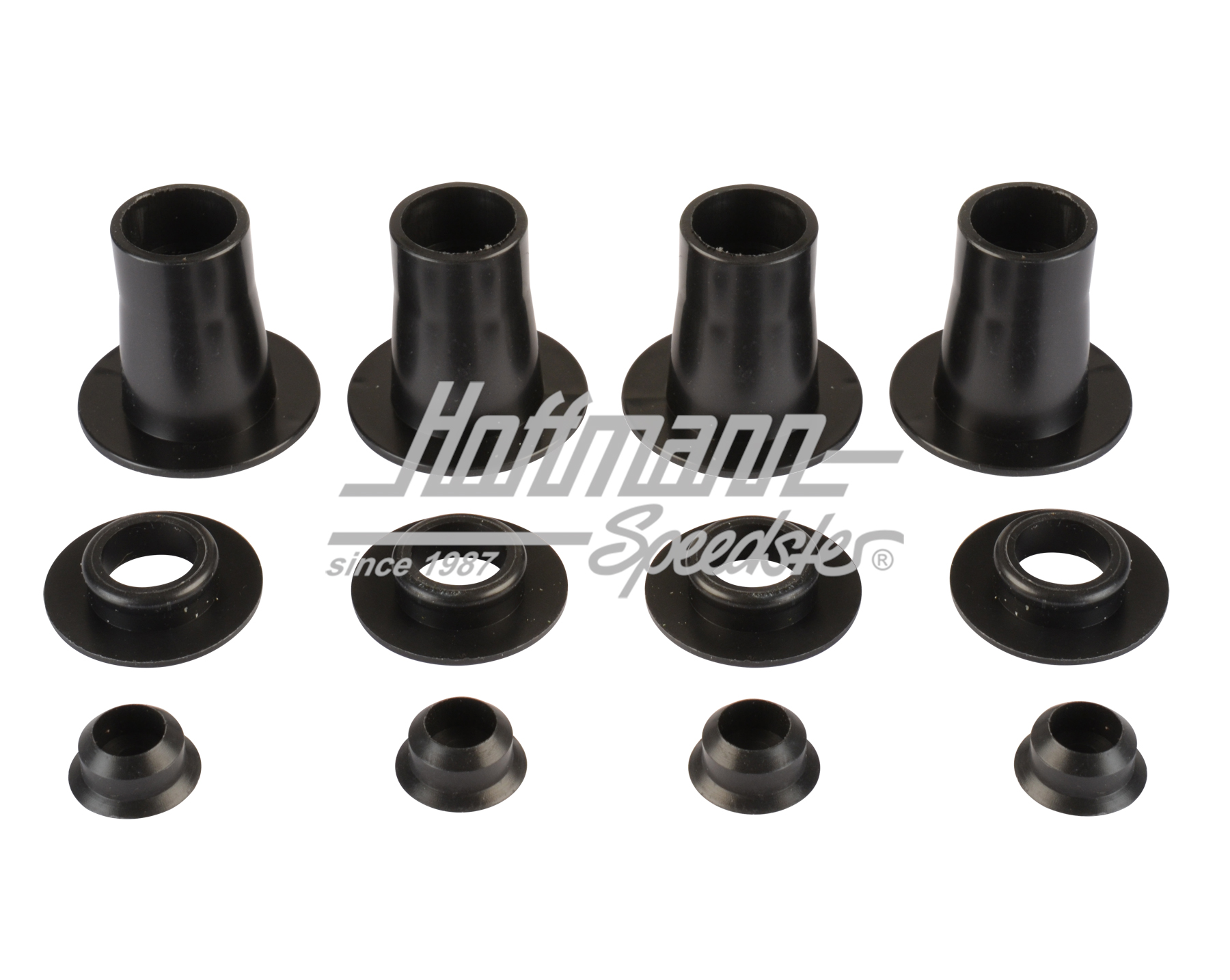 Guide set, headrest, 65-72, black | 901 521 193 00 | 580-0760-10