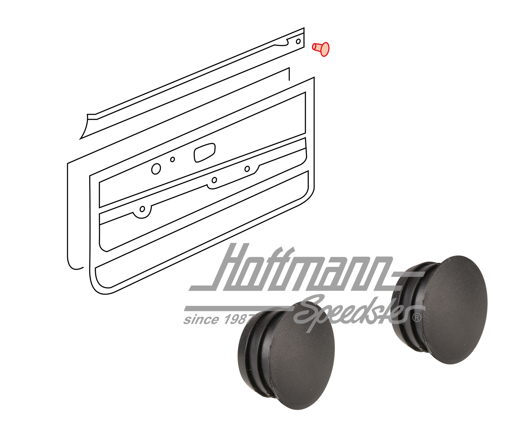 Caps, cover, breast wall, Convertible | 155 867 225 | 180-1920-80