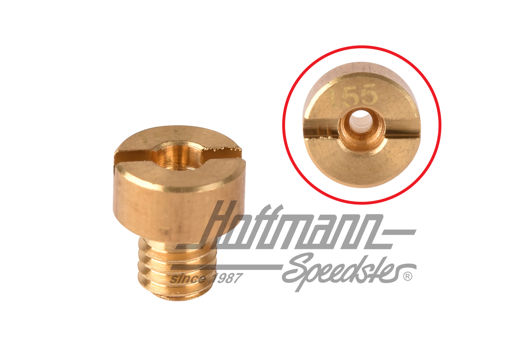 Main jet, carburetor, 155 |  | 020-3193-34