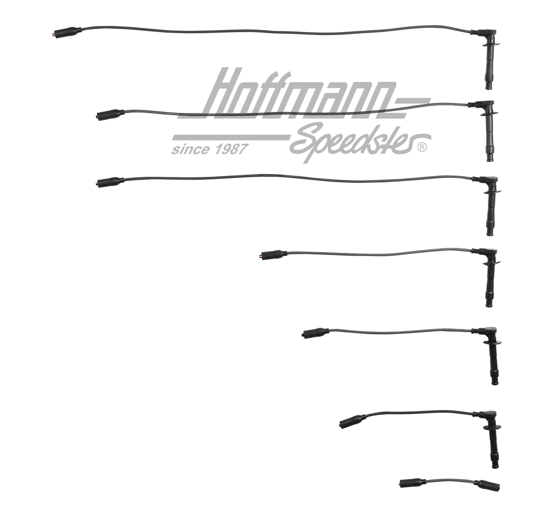 Ignition wire set, 911/914/6, 2.0-3.0, Top Quality | 901 609 061 00 | 580-1080