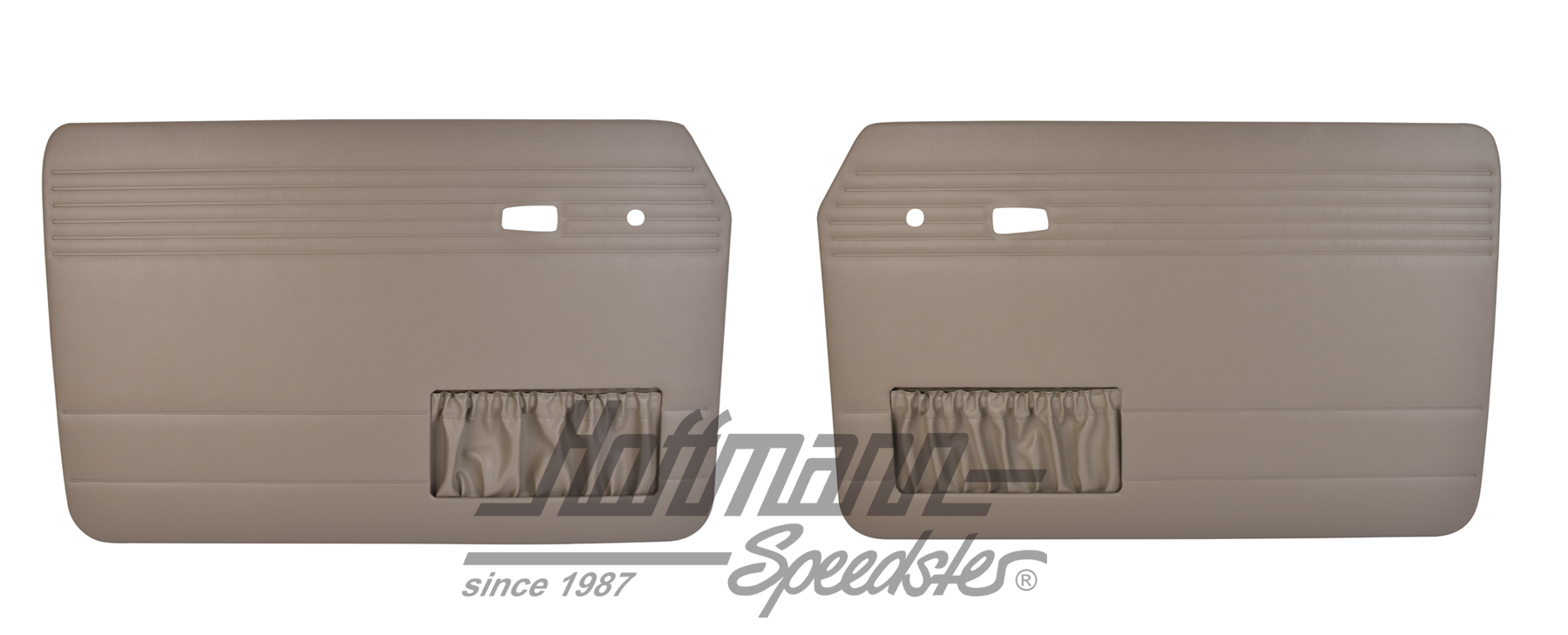 Door panels, Type 3, 8.65-7.73, grey | 10-3003-16 | 069-9503-16