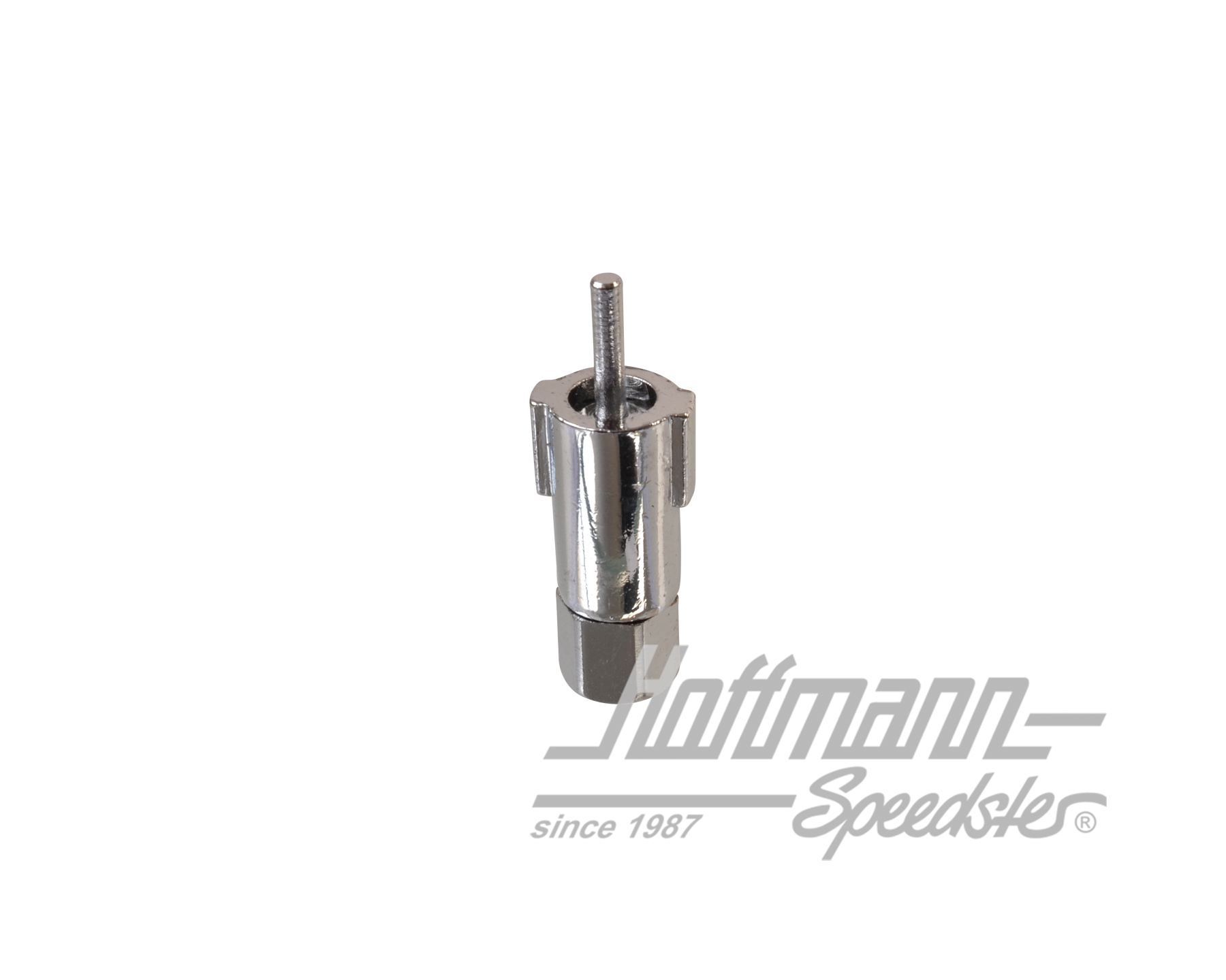 Knob, vent-window, 911, 65-75, chromed                                                              