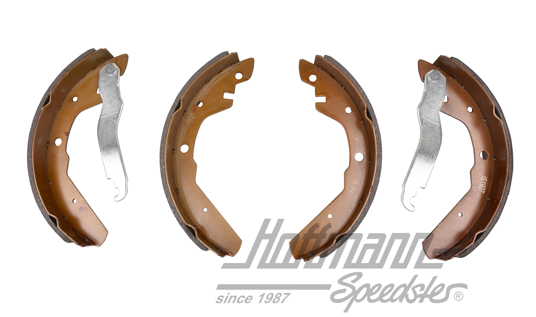 Brake-shoe set, rear, Bus T2, 73-79 | 211 609 537 N | 090-3088