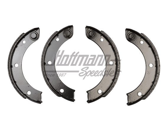 Hand brake shoe set, 4pcs., 356C/911, -68 | 901 352 906 14 | 510-2190