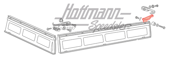 Locking eyelet, front, Double cab / Pick-up                                                         