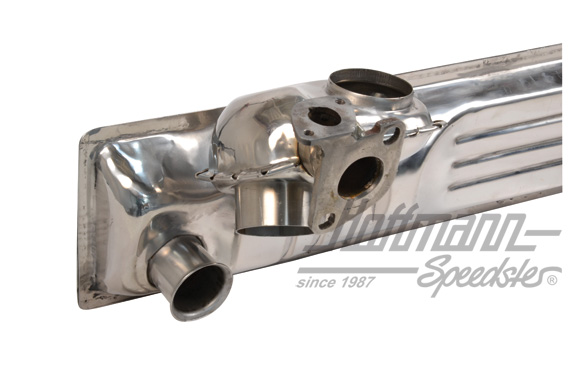 Exhaust, 25KW/34HP, 1.63-, stainless steel                                                          