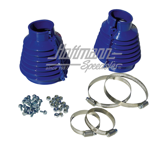 Axle boot, swing axle, blue                                                                         