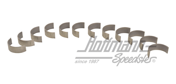 Connecting rod bearing set, 0.50, 2.4-2.7, 72-77                                                    