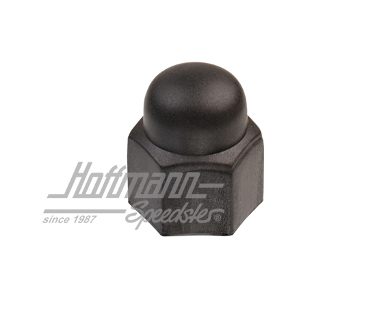 Wheel-bolt cap, black, 19 mm | 111 601 173 | 070-8174