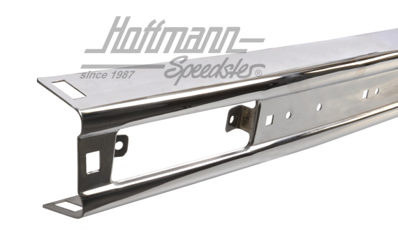 Bumper, front, chromed, Golf 1 | 171 807 111 G | 180-0285