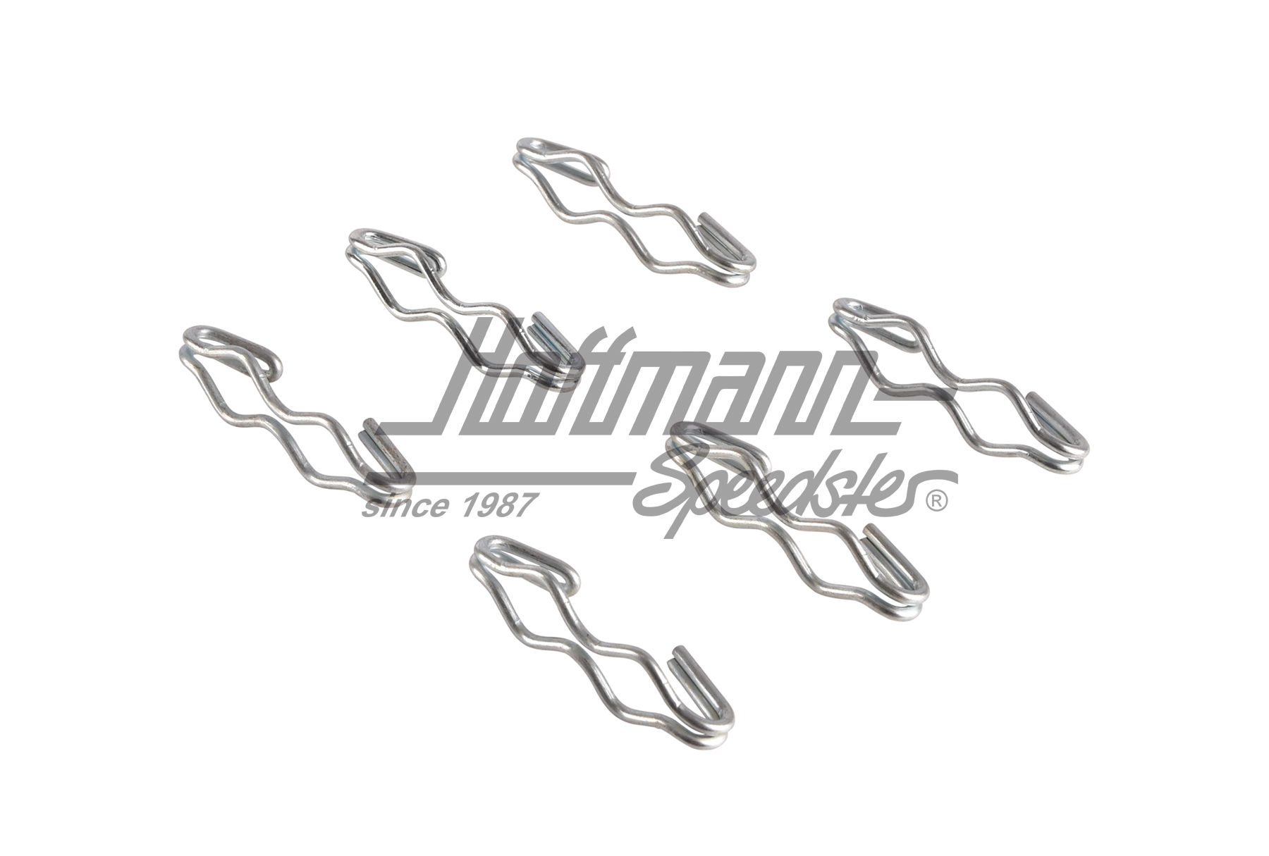 Clamp set, backrest, double (6 pieces)                                                              