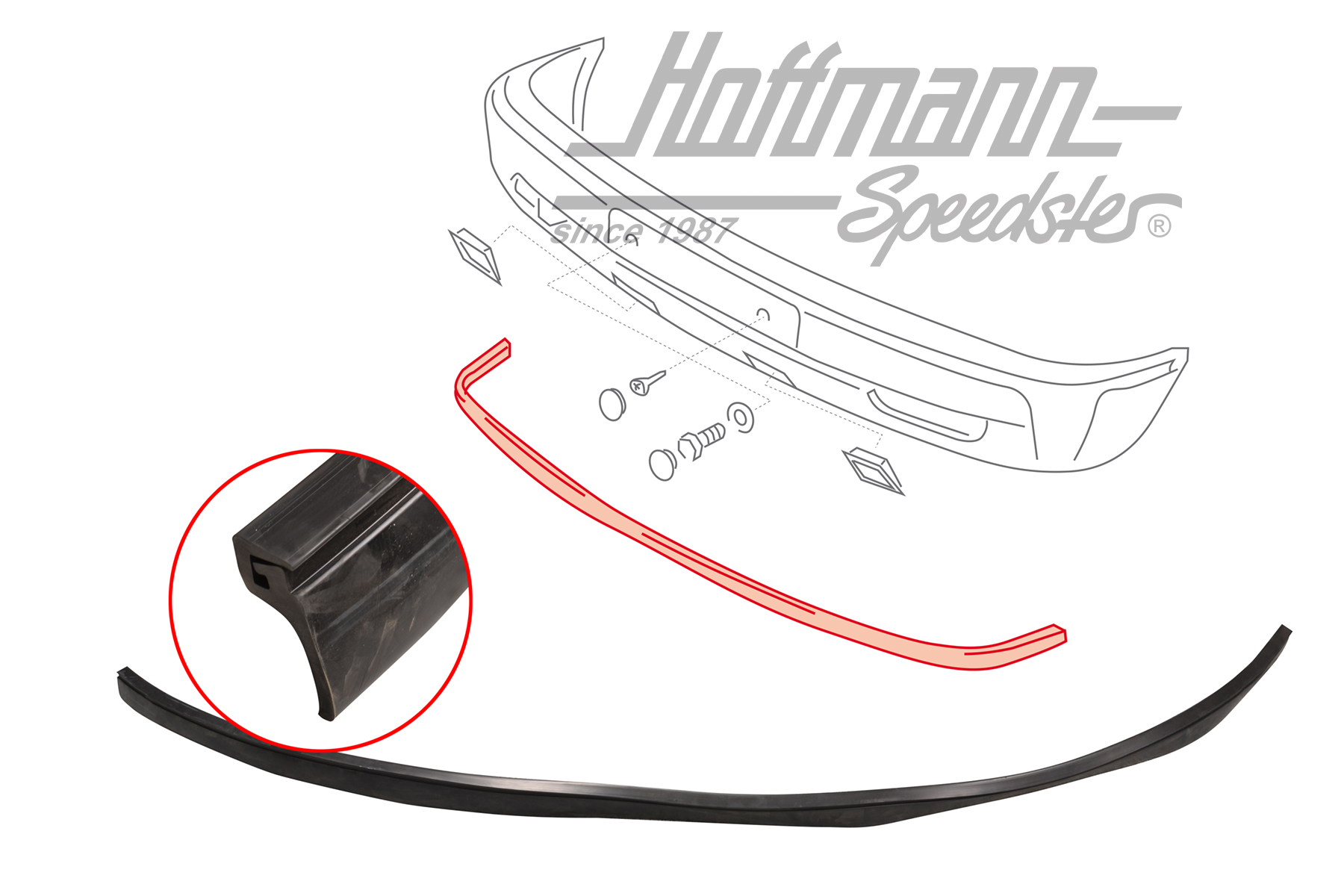 Spoiler, front, Bus T4, 9.90-2.92 | 701 805 903  2BC | 408-5990