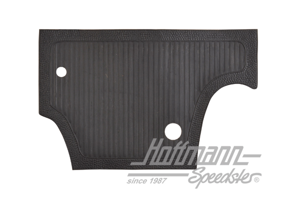 Rubber mat, splash wall, 59-65, black | 113 863 107 | 020-5453