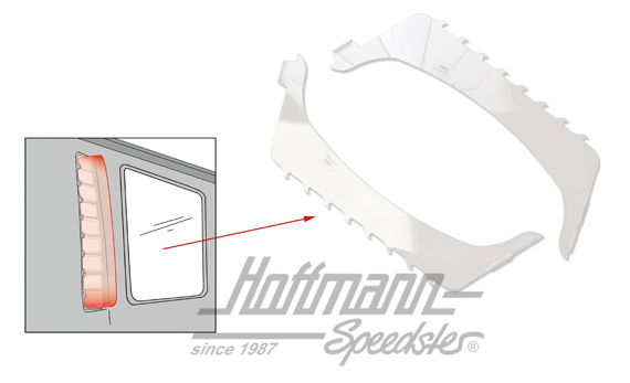 Air scoop set, Bus T1, 8.63-7.67 | --- --- --- | 089-6930