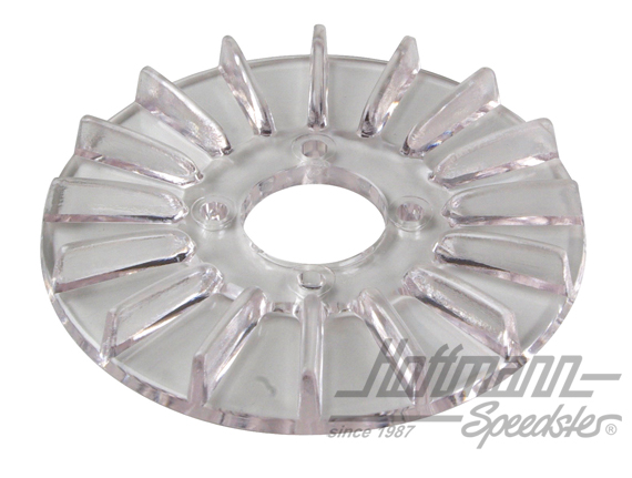 Pulley cover, Turbo-style, clear |  | 010-1164