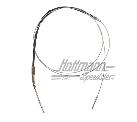 Hand-brake cable, Bus T1, 59-60, 3330mm | 211 609 701 C | 089-2688-16