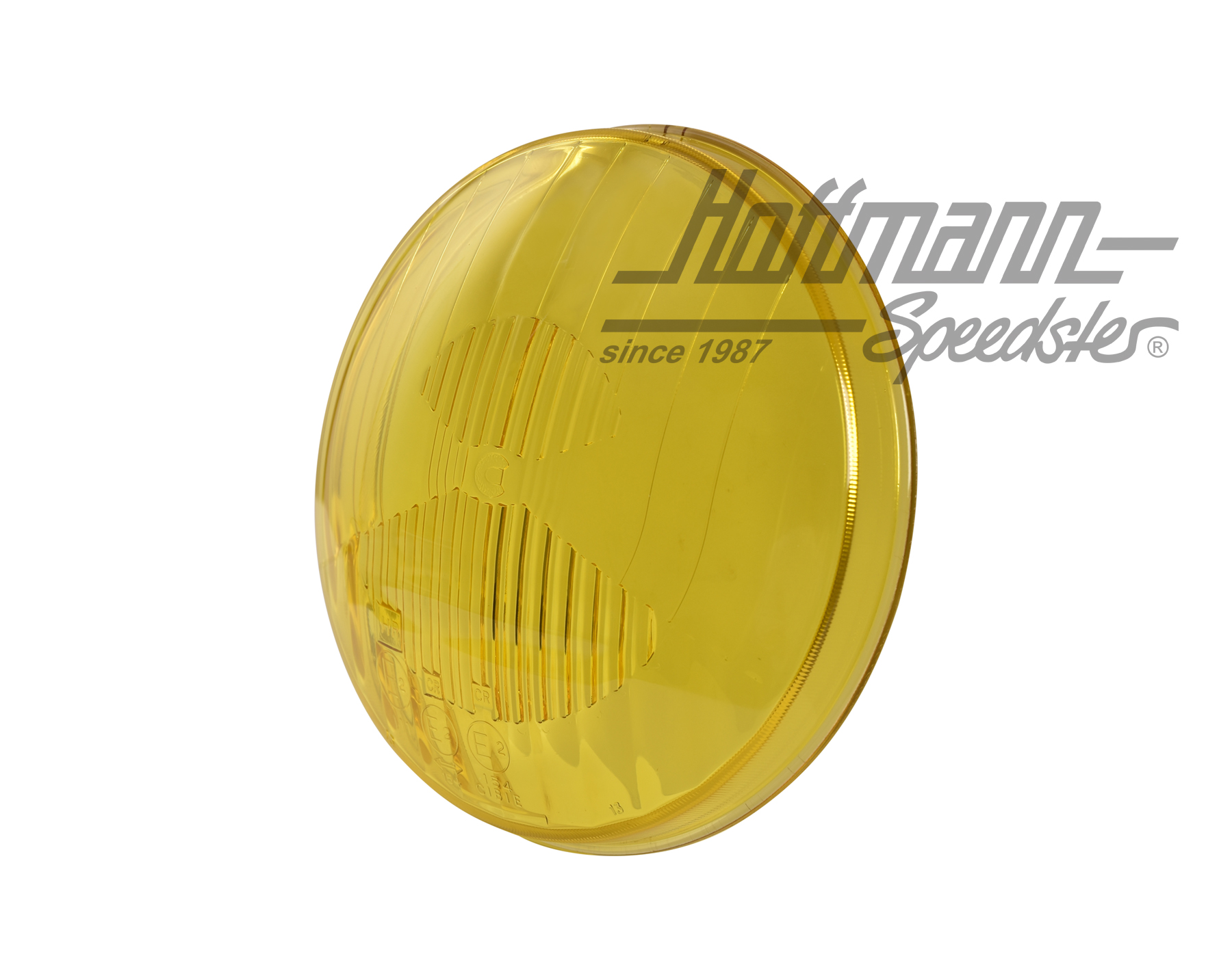 Lens, high-beam headlight
, Cibié, yellow                                                          