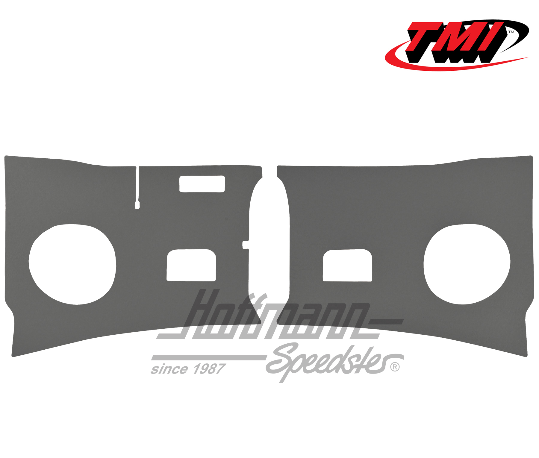 Front wall trims, 62-67, grey | 10-2111-16 | 098-0564-03