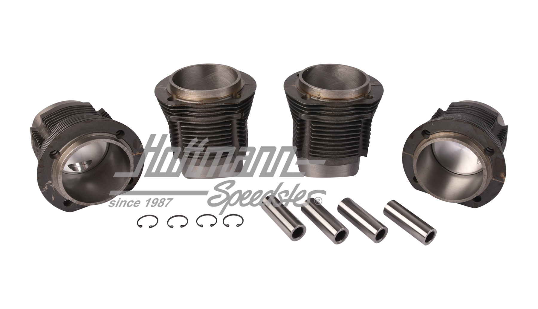 Piston + cylinder set, 1.5, Porsche 356, 80mm | 008 11 80S JE | 505-0624