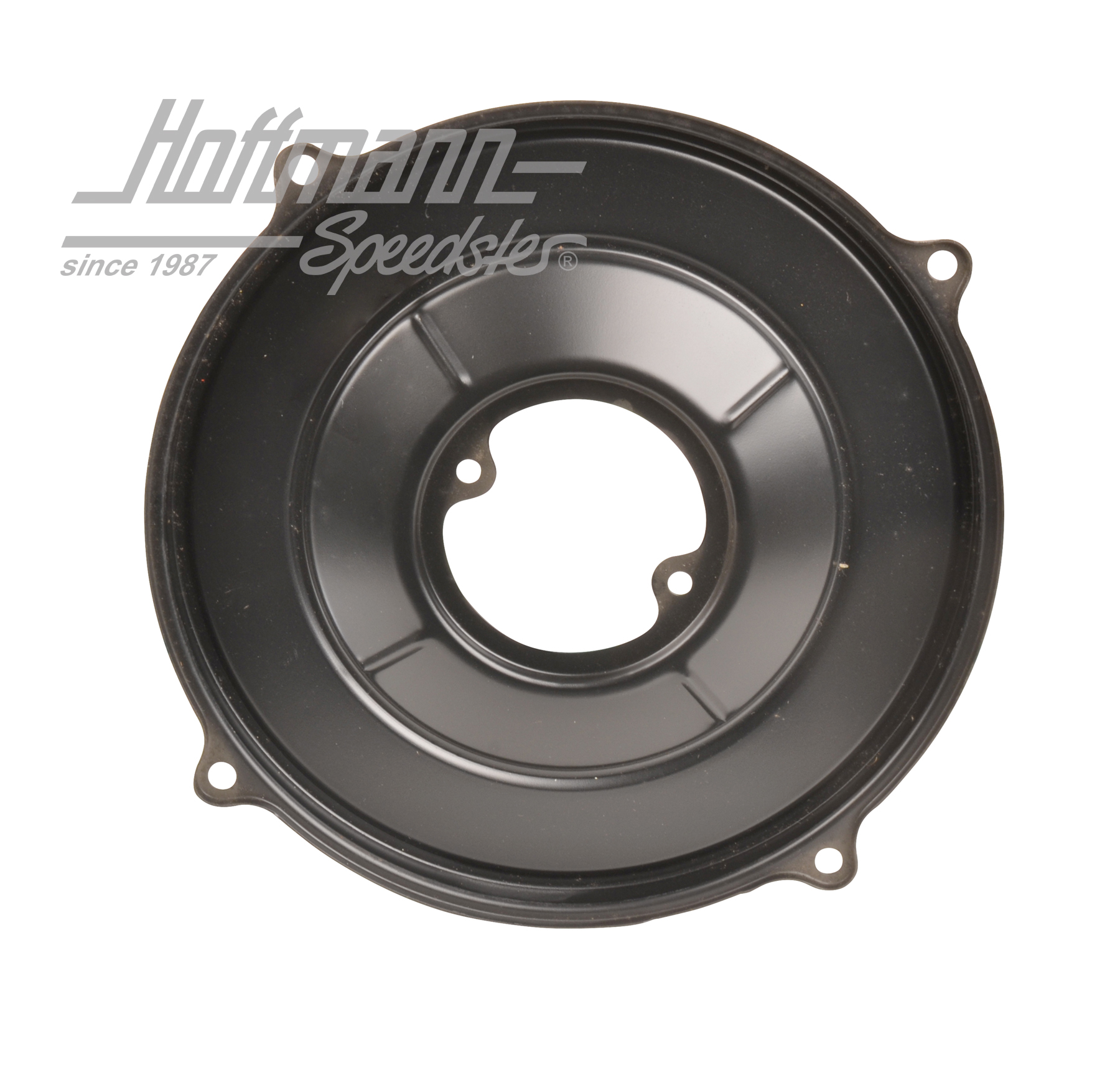 Backing plate, alternator, black (90mm)                                                             