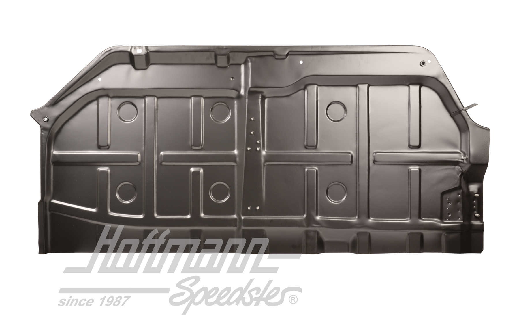Floor panel, complete, 73-89, left, Top Quality                                                     