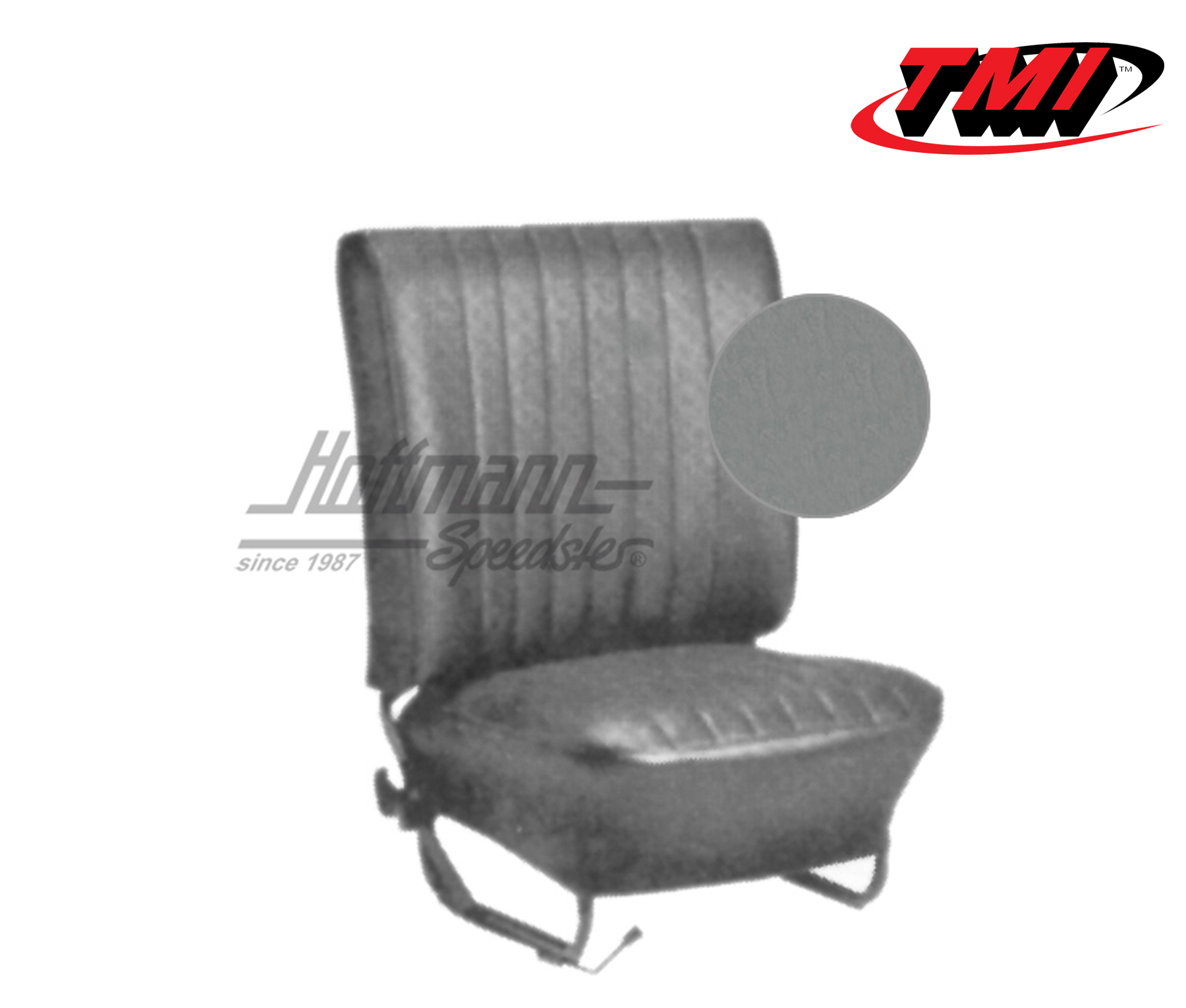 Seat upholstery, Sedan, 8.64-7.67, Classic, grey | 43-1124-16-16-15W | 055-5536