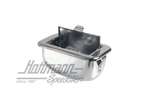 Ash tray, front, Bus T1, chromed                                                                    