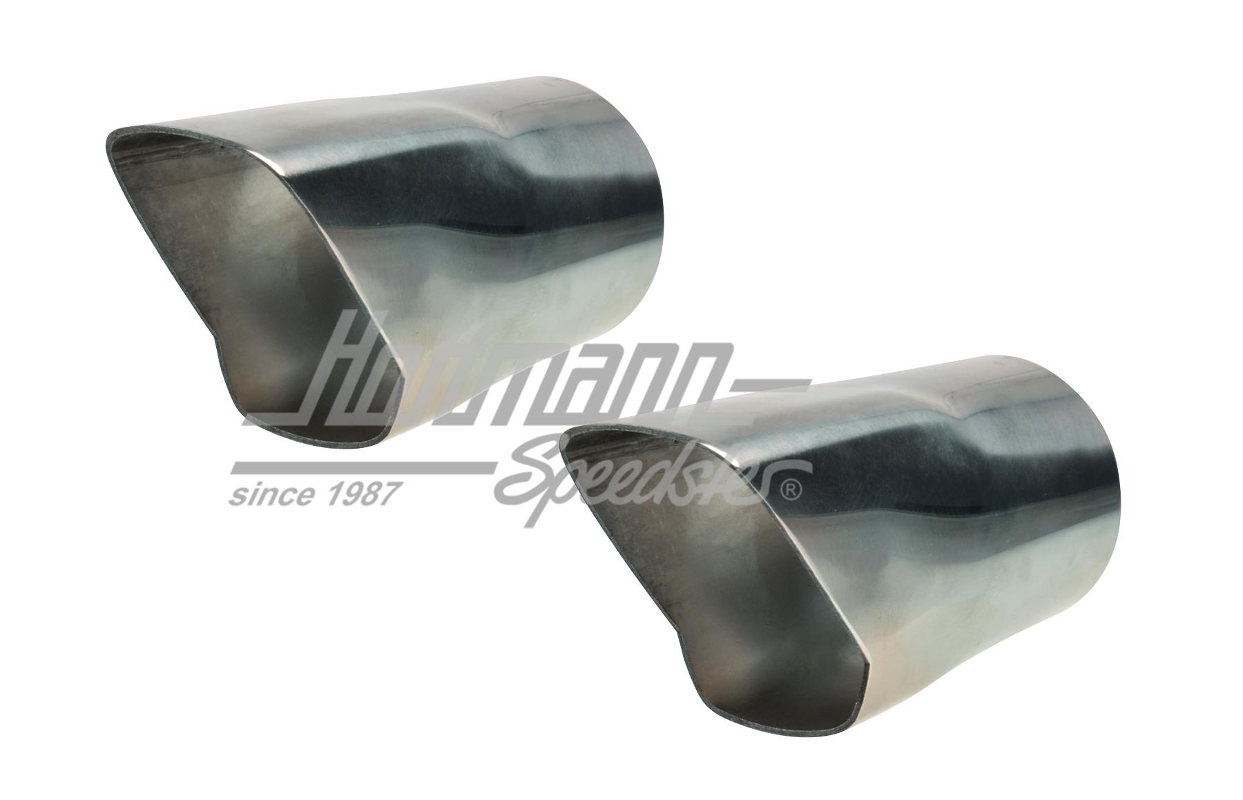 Tail pipes in bumper guard, 356 B/C                                                                 