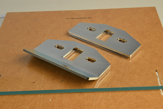 Reinforcing plates, door stop, 911                                                                  