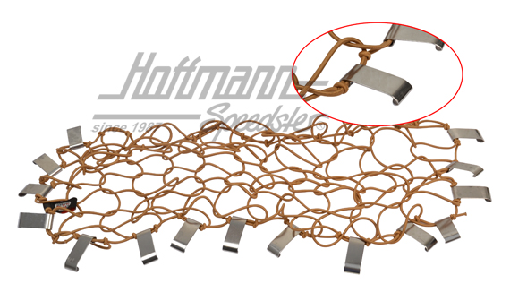 Luggage net, inside at the headliner, Beetle, brown | AAC012 | 010-3184-50