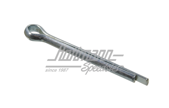 Cotter pin, crown nut/rear brake drum | N  012 548 2 | 020-4009-30