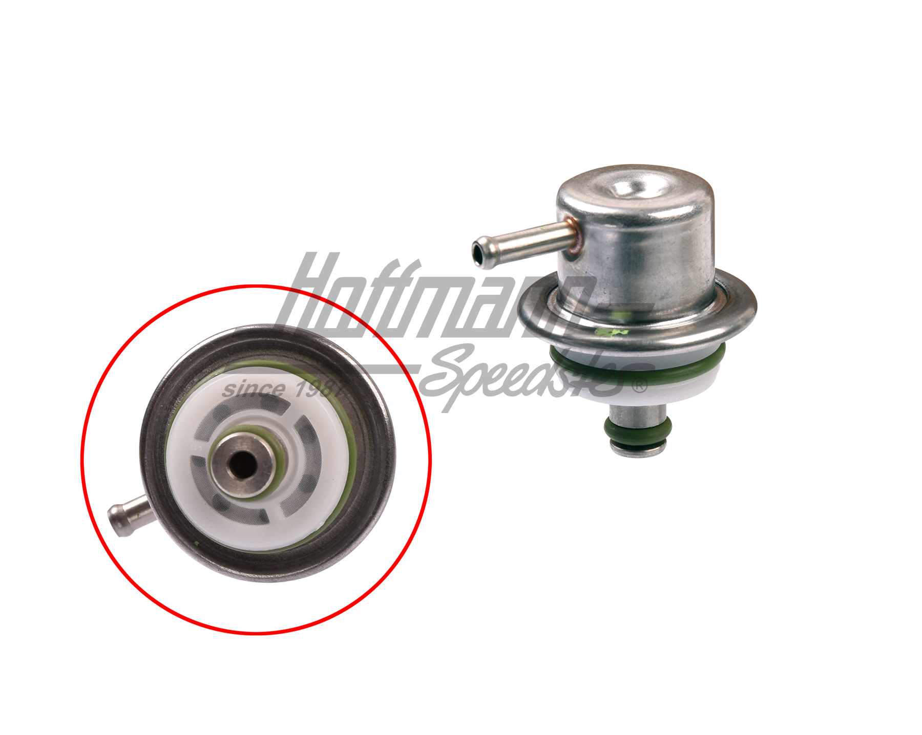 Pressure regulator, fuel distributor, 3 bar | 037 133 035 C | 110-3254