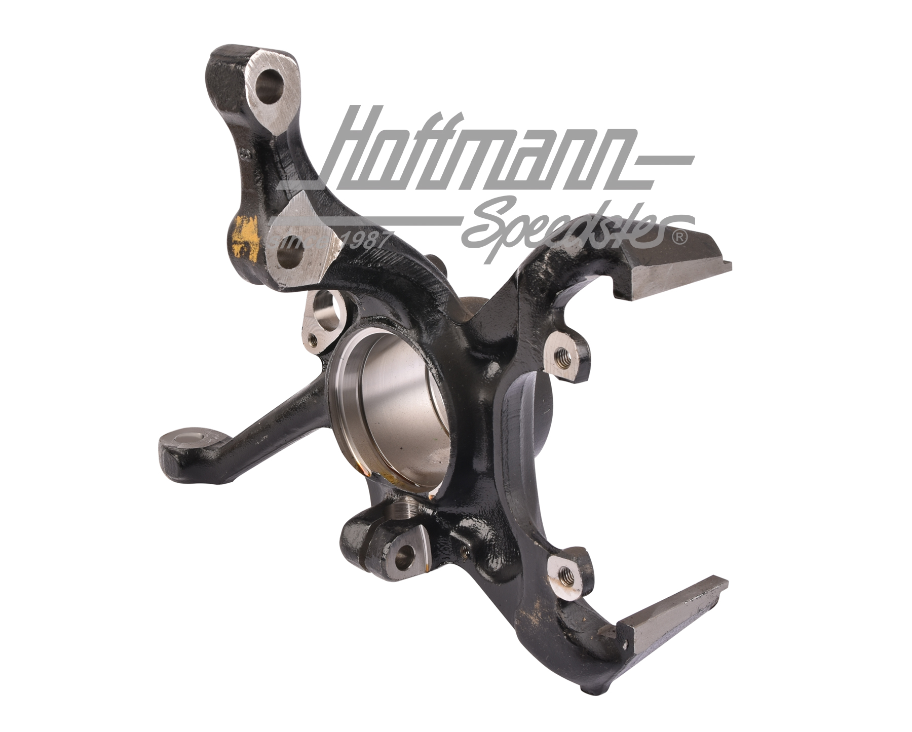 Steering knuckle, wheel bearing housing, Golf 2, left                                               