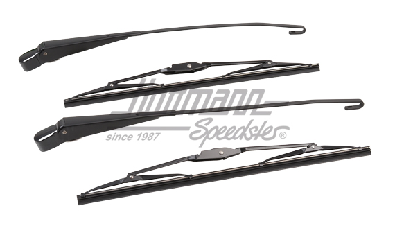 Wiper set, Porsche 911/964, black | 9500003 | 580-1350-04