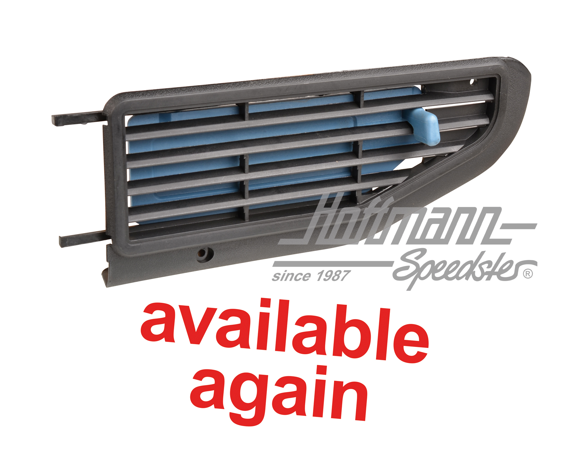 Air nozzle, door, Bus T3, right, NOS | 251 837 890  01C | 350-6230-12