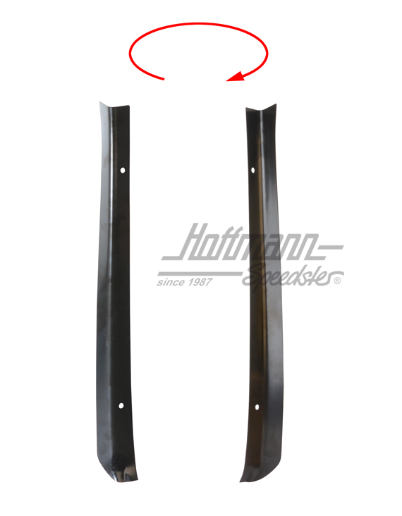 Cover panel, B-pillar, upper, inside, left                                                          