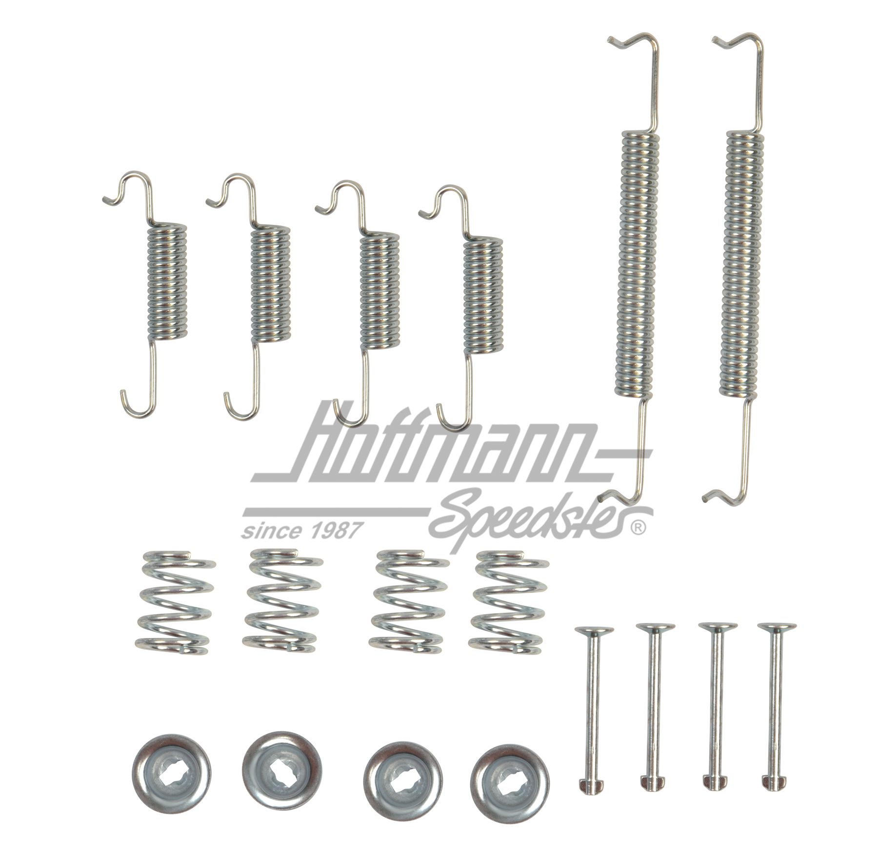 Attachment kit, brake shoes, front, 1302/1303 | 131 609 071 | 020-4050-10