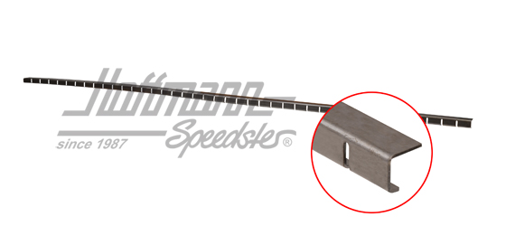 Clamping rail, headliner, angeled, 800mm | 211 817 216 | 095-0180
