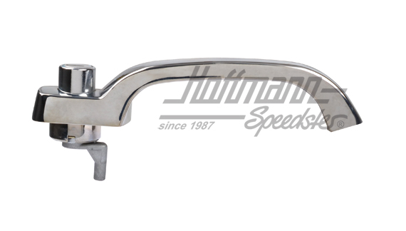Door handle, Bus T1/T2, 1.64-7.68, chromed                                                          