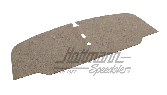 Insulation, drivers cab, Bus T2, 67-72 | CK7340 | 098-0045-08