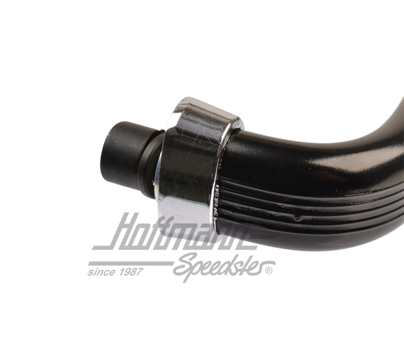 Grab handle, Bus T1, Aluminium/black                                                                