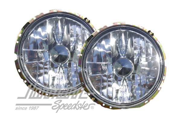 Headlight set, H4, 8.73-, clear glass                                                               