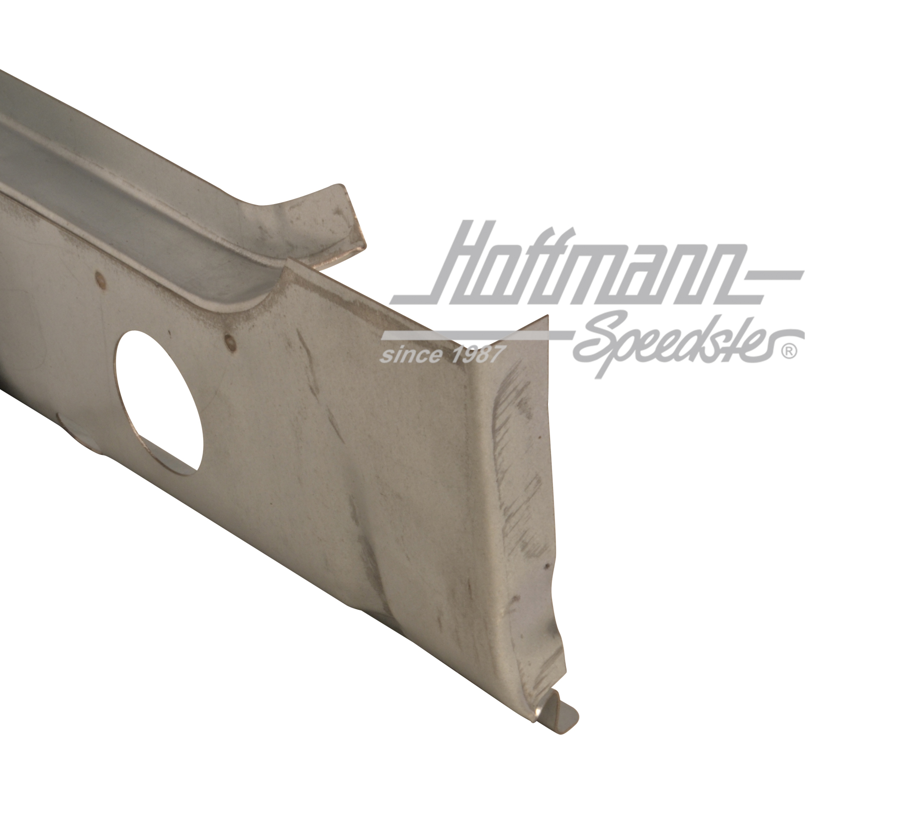 Reinforcing plate, entrance, front, left                                                            