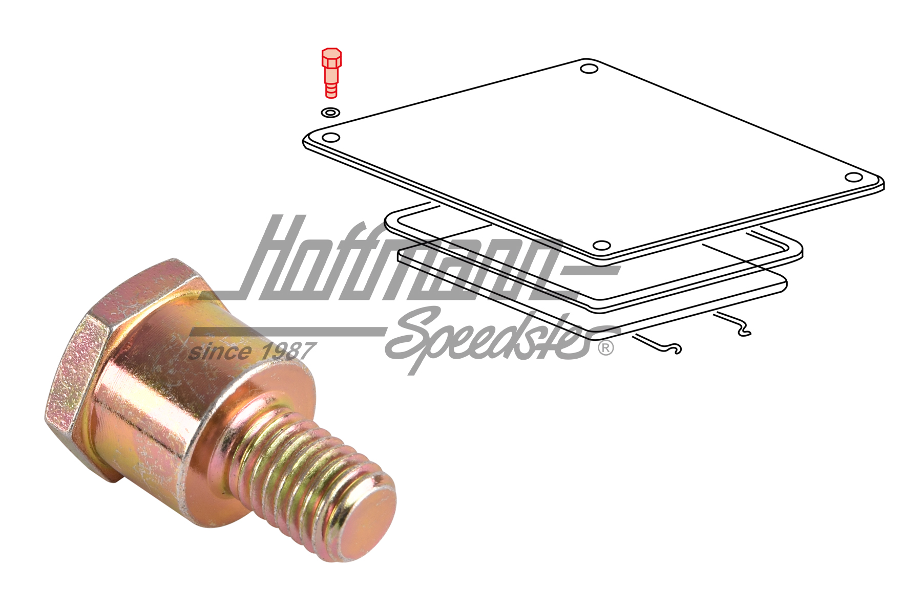 Screw, engine cover, T3, Double Cab/Pickup | N 901 464 01 | 370-5500