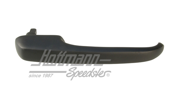 Sliding door handle, Bus T2, 73-79, black | 211 843 703 T | 097-1038-03