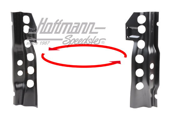 Reinforcing plate, locking device, rear, 8.84-7.92 | 251 809 392 A | 390-0228-02